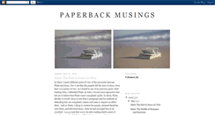 Desktop Screenshot of paperback-musings.blogspot.com