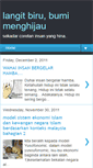 Mobile Screenshot of langitbirubumimenghijau.blogspot.com