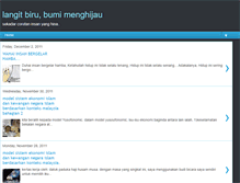 Tablet Screenshot of langitbirubumimenghijau.blogspot.com