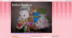 Desktop Screenshot of kidzcollection.blogspot.com