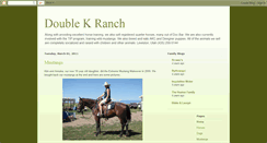 Desktop Screenshot of doublekranch.blogspot.com