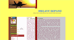 Desktop Screenshot of melayusepang.blogspot.com