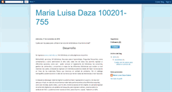 Desktop Screenshot of marialuisadaza.blogspot.com