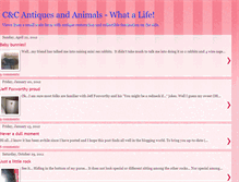 Tablet Screenshot of ccantiquesandanimals-whatalife.blogspot.com