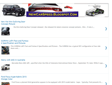 Tablet Screenshot of newcarspeed.blogspot.com