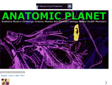 Tablet Screenshot of anatomicplanet.blogspot.com
