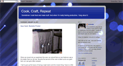 Desktop Screenshot of cookcraftrepeat.blogspot.com