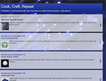 Tablet Screenshot of cookcraftrepeat.blogspot.com