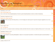 Tablet Screenshot of mgakulayngbahaghari.blogspot.com