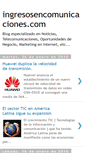 Mobile Screenshot of ingresosencomunicaciones.blogspot.com