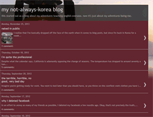 Tablet Screenshot of mykoreablog.blogspot.com