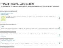 Tablet Screenshot of frdavid-ablessedlife.blogspot.com