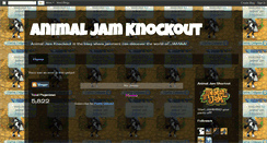 Desktop Screenshot of animaljamknockout.blogspot.com