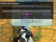 Tablet Screenshot of animaljamknockout.blogspot.com