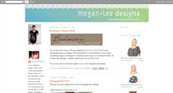 Desktop Screenshot of meganleedesigns.blogspot.com