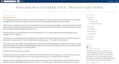 Desktop Screenshot of chaseverde.blogspot.com