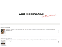Tablet Screenshot of lasrecetitas.blogspot.com