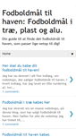 Mobile Screenshot of fodboldmaal-til-haven.blogspot.com