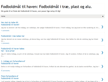 Tablet Screenshot of fodboldmaal-til-haven.blogspot.com