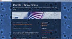 Desktop Screenshot of camilabiomedicina.blogspot.com