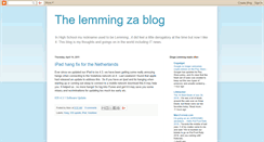 Desktop Screenshot of lemming-za.blogspot.com