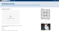 Desktop Screenshot of confissoesdatina.blogspot.com