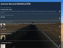 Tablet Screenshot of antoniobarrancomunicacion.blogspot.com