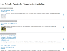 Tablet Screenshot of lesprixduguideeconomieequitable.blogspot.com