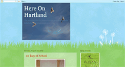 Desktop Screenshot of hereonhartland.blogspot.com