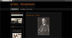 Desktop Screenshot of hoteltelegrafo.blogspot.com