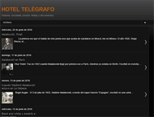 Tablet Screenshot of hoteltelegrafo.blogspot.com