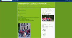 Desktop Screenshot of clubdeportivolagarita.blogspot.com