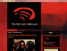 Tablet Screenshot of ciateatrodosorelhas.blogspot.com