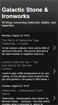 Mobile Screenshot of galacticstone.blogspot.com