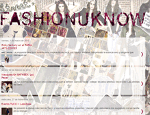 Tablet Screenshot of fashionuknow.blogspot.com