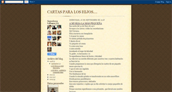 Desktop Screenshot of cartasparanuestrosloshijos.blogspot.com