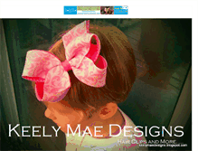 Tablet Screenshot of keelymaedesigns.blogspot.com