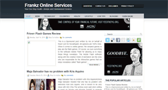 Desktop Screenshot of frankzonlineservices.blogspot.com