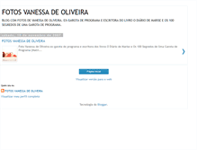 Tablet Screenshot of fotovanessadeoliveira.blogspot.com