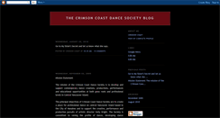 Desktop Screenshot of crimsoncoast.blogspot.com