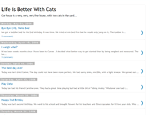 Tablet Screenshot of lifeisbetterwithcats.blogspot.com