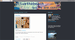 Desktop Screenshot of olivethebeach.blogspot.com
