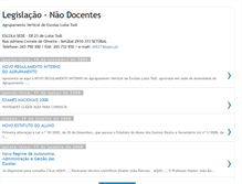 Tablet Screenshot of legislacaonaodocentesavelt.blogspot.com