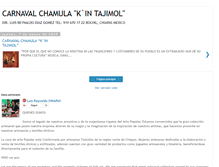 Tablet Screenshot of carnavalchamula.blogspot.com