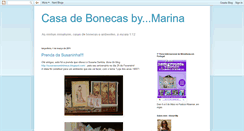 Desktop Screenshot of casadebonecasbymarina.blogspot.com