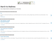 Tablet Screenshot of march-to-madness.blogspot.com