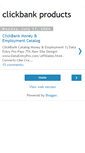 Mobile Screenshot of clickbank-products.blogspot.com