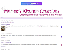 Tablet Screenshot of mommyskitchencreations.blogspot.com