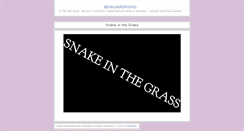 Desktop Screenshot of bennubirdrising.blogspot.com