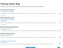 Tablet Screenshot of flaminggibletpress.blogspot.com